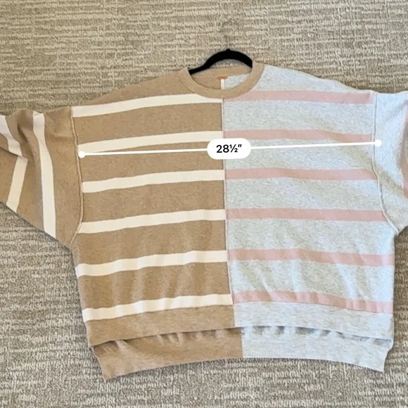 Free People Uptown Stripe Pullover - Picture 4 of 7